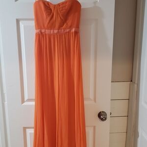BCBGMaxAzria Vibrant Orange Dress